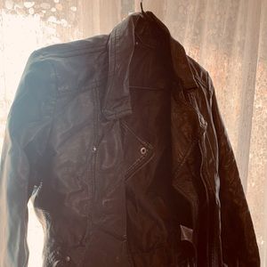 Atmosphere faux Leather jacket- Small